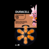 Pilhas Auditivas Duracell 13 C/6