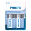 Pilha Alcalina D Com 2 Philips