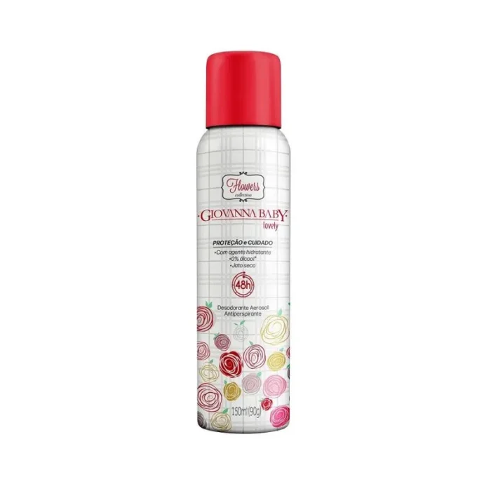 Desodorante Aerosol Giovanna Baby Lovely 150ml - Imagem 1