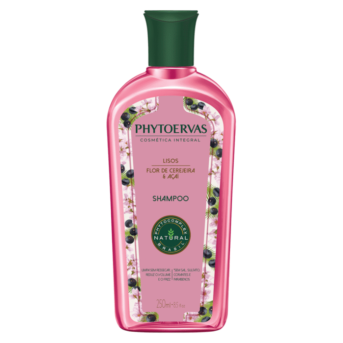 2344r_31_ Shampoo PHYTOERVAS Cabelos lisos 250 ml - Imagem 1