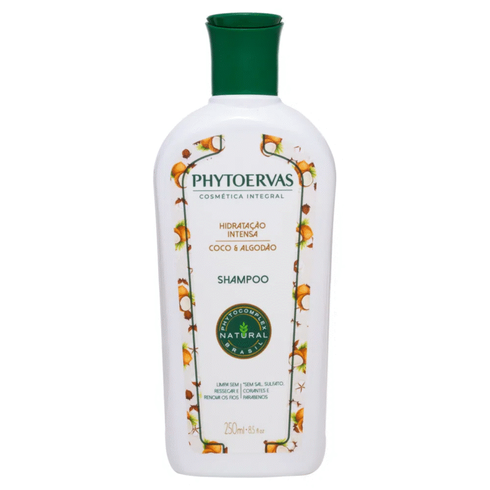 2344r_37_ Shampoo PHYTOERVAS Hidratação Intensa 250 ml - Imagem 1