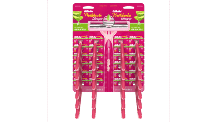 Gillette Prestobarba Ultragrip Feminino 12x2 - Imagem 1