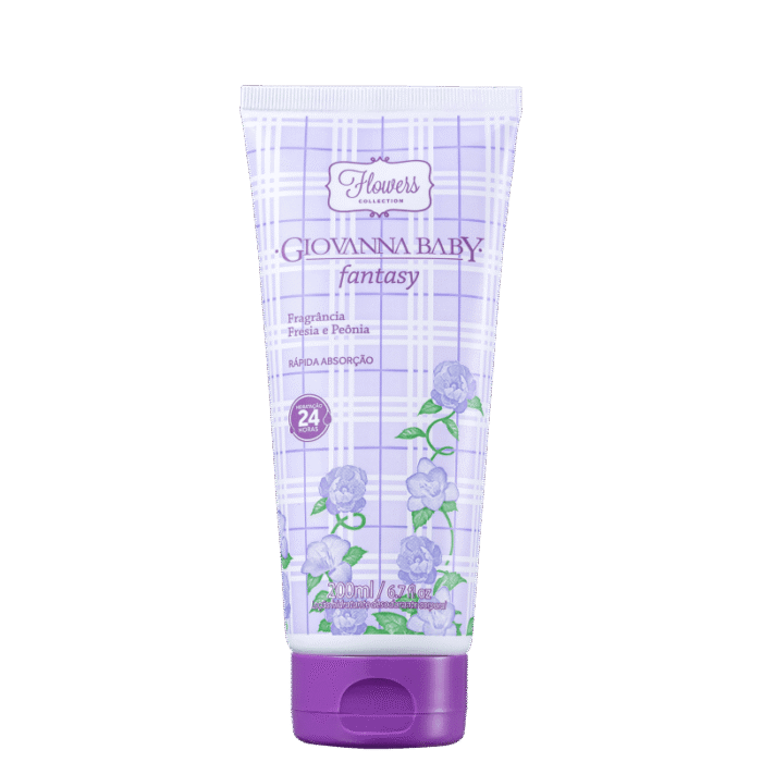3817b711-be3d-4e13-9762-0e9f6d2e8d57-giovanna-baby-flowers-collection-fantasy-locao-hidratante-corporal-200ml Loção Hidratante Giovanna baby Fantasy 200 ml - Imagem 1