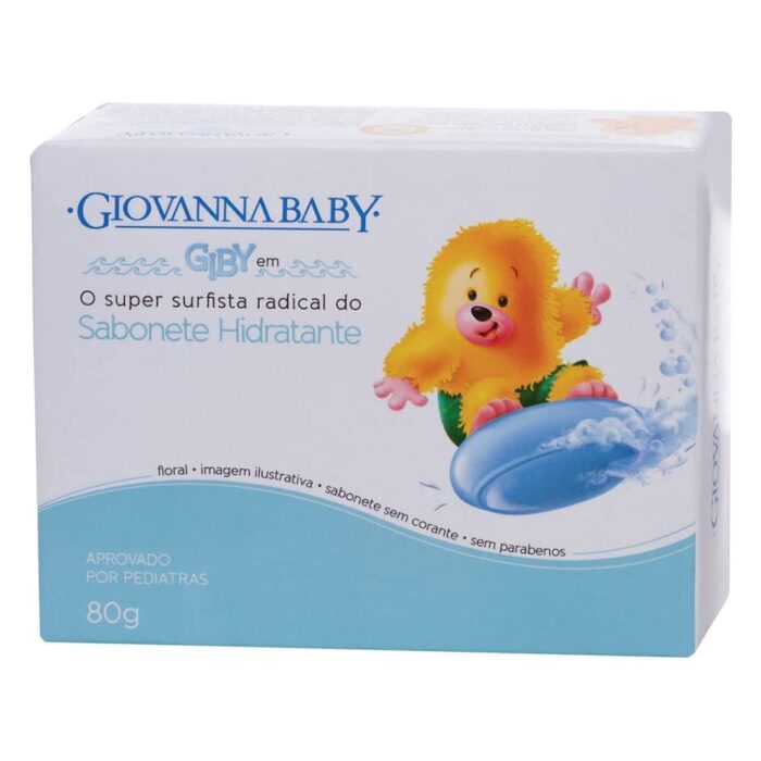 Giovanna Baby Giby Sabonete em barra azul c/ 90 gramas - Imagem 1