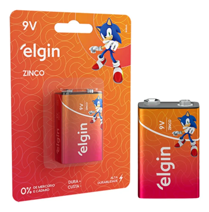 D_NQ_NP_2X_946202-MLB74472982323_022024-F-pilha-bateria-9-volts-zinco-carvo-elgin-blister-brinquedos Elgin Bateria 9 V Comum C/1 - Imagem 1