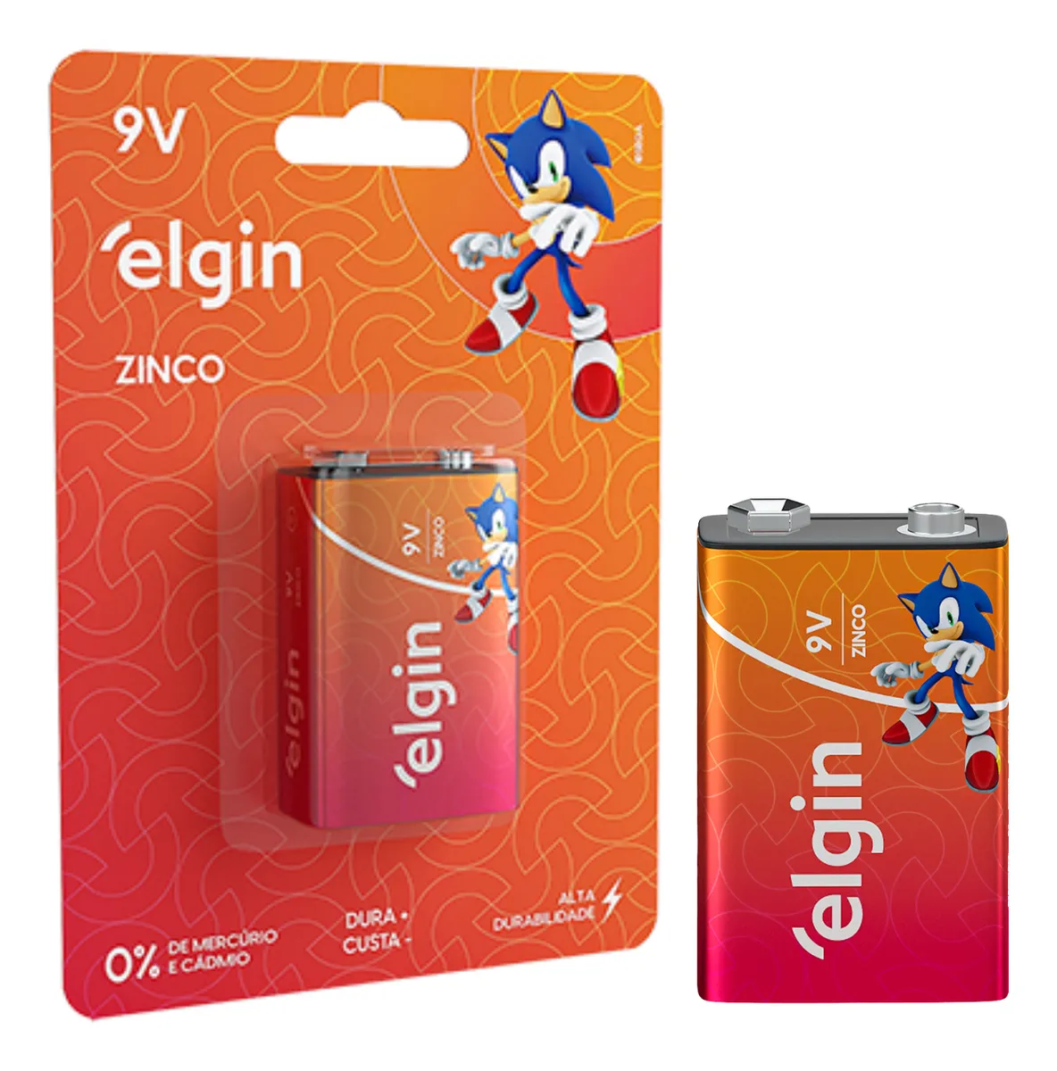 Elgin Bateria 9 V Comum C/1 - Imagem 1