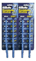 Gillete Barbeador Prestobarba Ultragrip Fixo 12x2