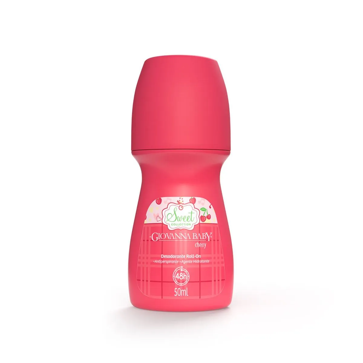 Desodorante Roll-On Giovanna Baby Cherry 50ml - Imagem 1