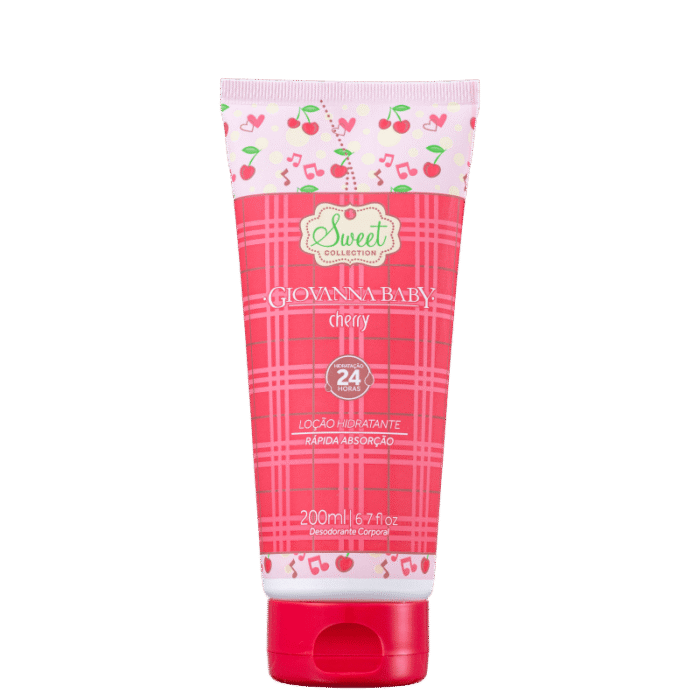 Loção Hidratante Giovanna Baby Cherry 200 ml - Imagem 1