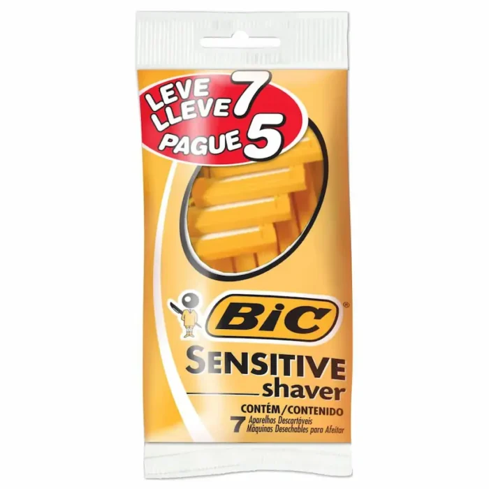 BIC Barbeador Sensitive Leve 7 Pague 5 C/8 - Imagem 1