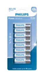 Pilha Alcalina Philips AA c/ 16