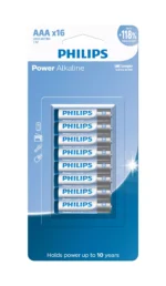 Pilha Alcalina Philips AAA c/ 16