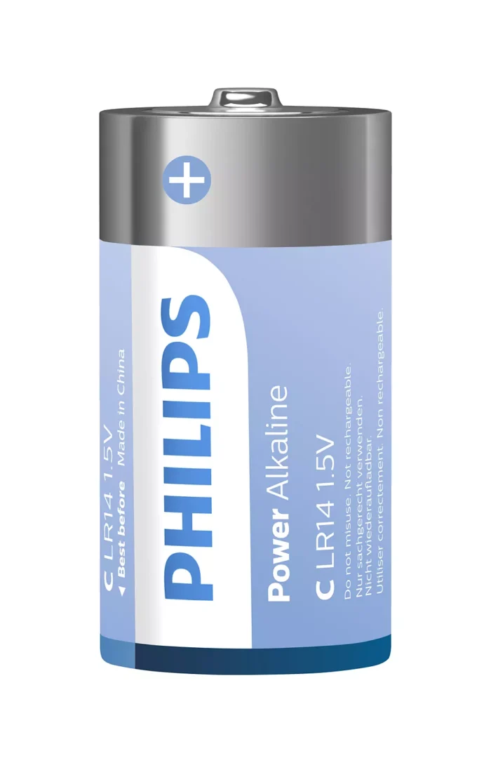 Pilha Philips Alcalina C C/ 2 unidades - Imagem 3