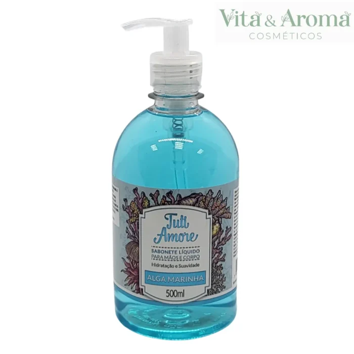 sabonete_liquido_algas_marinhas_500ml_tuti_amore_633_1_dd61c299b3a2992ec7cfde5d211f0bc1 Tutti Amore Sabonete Líquido 500ml Algas Marinhas - Imagem 1