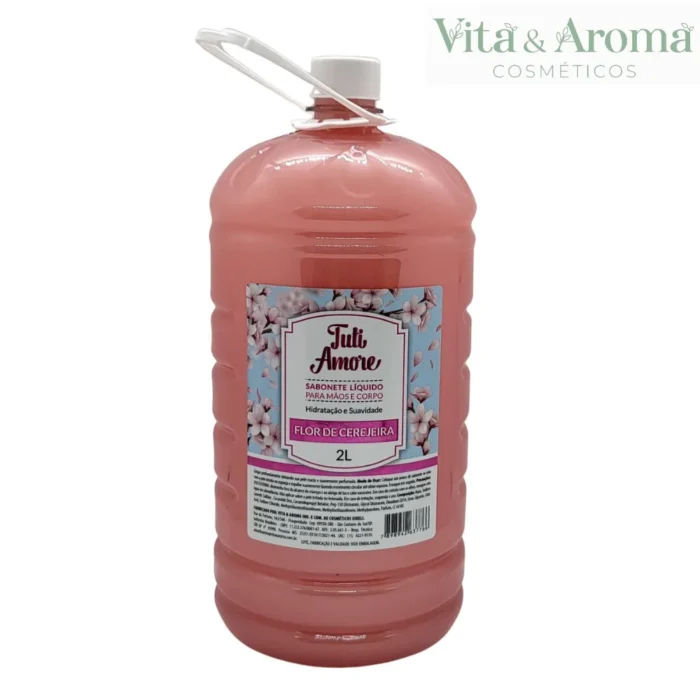 Tutti Amore Sabonete Líquido Flor de Cerejeira 2 Litros - Imagem 1