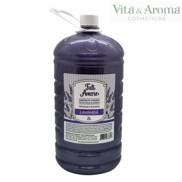 Tutti Amore Sabonete Líquido Lavanda 2 Litros - Imagem 1