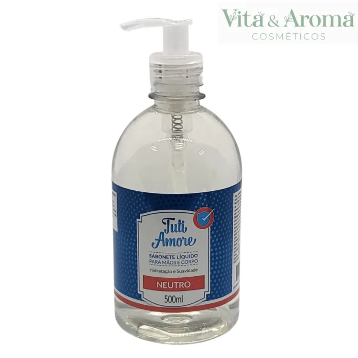 Tutti Amore Sabonete Líquido 500ml Neutro - Imagem 1