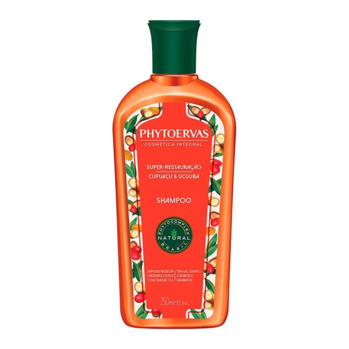 shampoo-phytoervas-restauracao-250ml_21393 Shampoo PHYTOERVAS Super Restauração 250 ml - Imagem 1