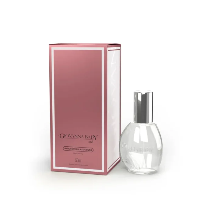 Colonia_Metalizados_Rose-persp_1000 Giovanna Baby Colônia Rose 50 ml - Imagem 1