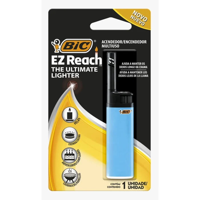 12226 Acendedor Isqueiro Bic Ez Reach C/1 - Imagem 1