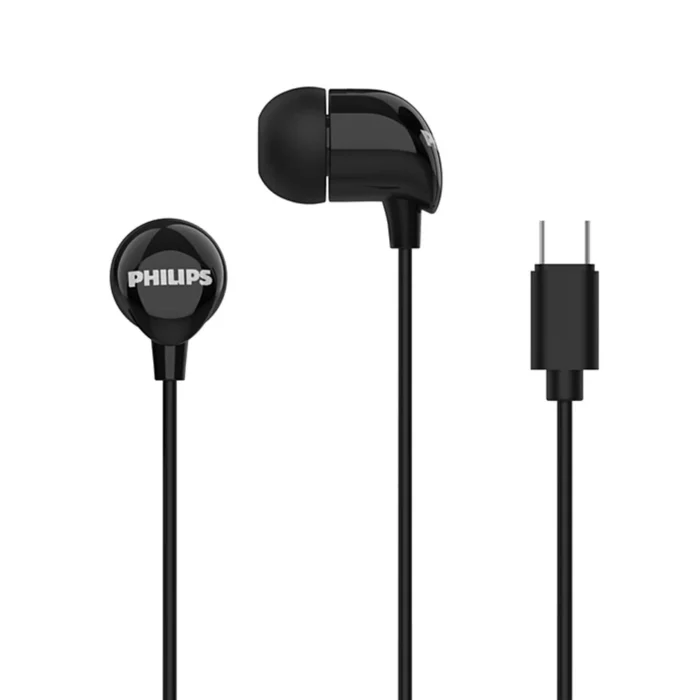 12775 Fone Philips TAE2146 C/ fio preto - Imagem 1