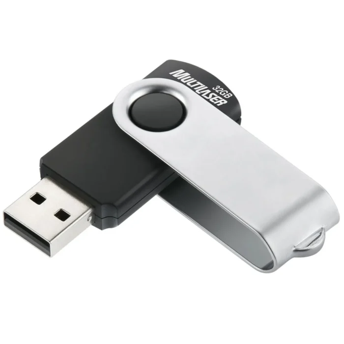 168221-1600-1600 Pen Drive Multilaser 32GB - Imagem 1