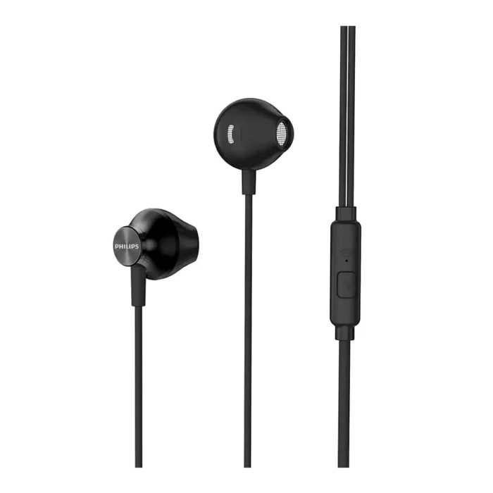 Fone Philips TAUE101 C/ Fio Preto - Imagem 1