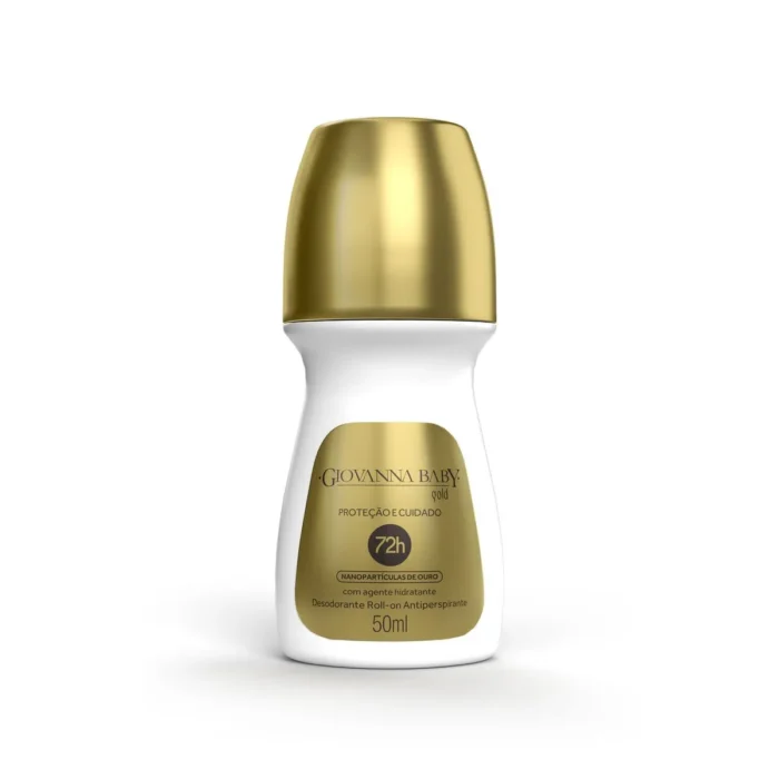 7896044900115_Rollon_Metalizados_Gold-frente Desodorante Roll-On 72h Giovanna Baby Gold 50ml - Imagem 1