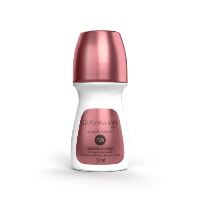 Desodorante Roll-On 72h Giovanna Baby Rosé 50ml - Imagem 1