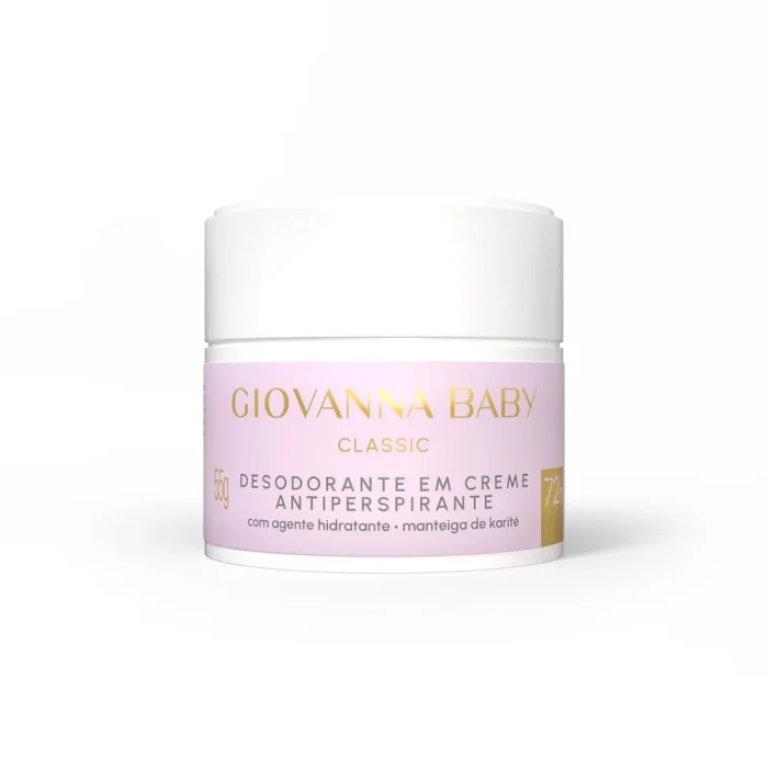 Desodorante_Creme_Classic_frente_2000 Desodorante em Creme 72h Giovanna Baby Classic 55g - Imagem 1