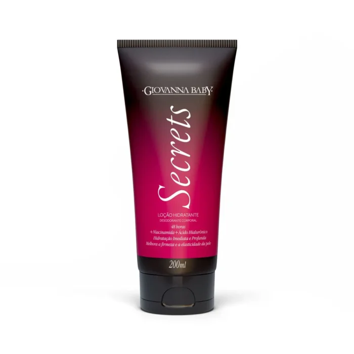 LocaoHidratante_Secrets_2000 Loção Hidratante Corporal Secrets Giovanna Baby 200ml - Imagem 1