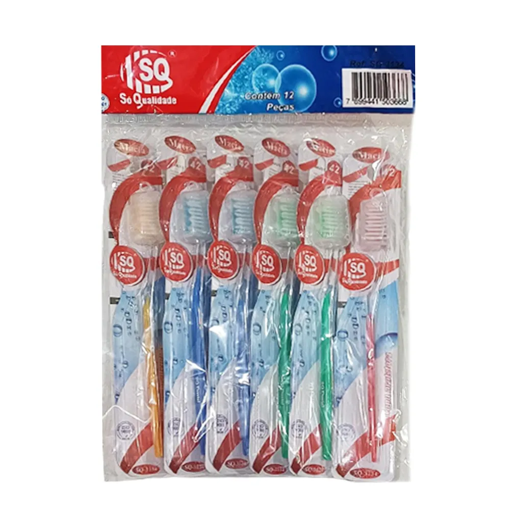 Escova Dental SQ Kit 12 Unidades - Imagem 1