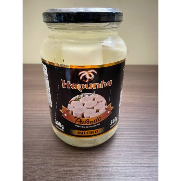 Palmito de Pupunha Tolete Itapunha- 300 grs - Imagem 1