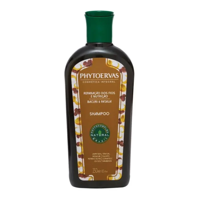 phytoervas-bacuri-e-patua-shampoo-reparador Shampoo Reparação dos Fios e Nutrição Bacuri e Patauá Phytoervas 250ml - Imagem 1