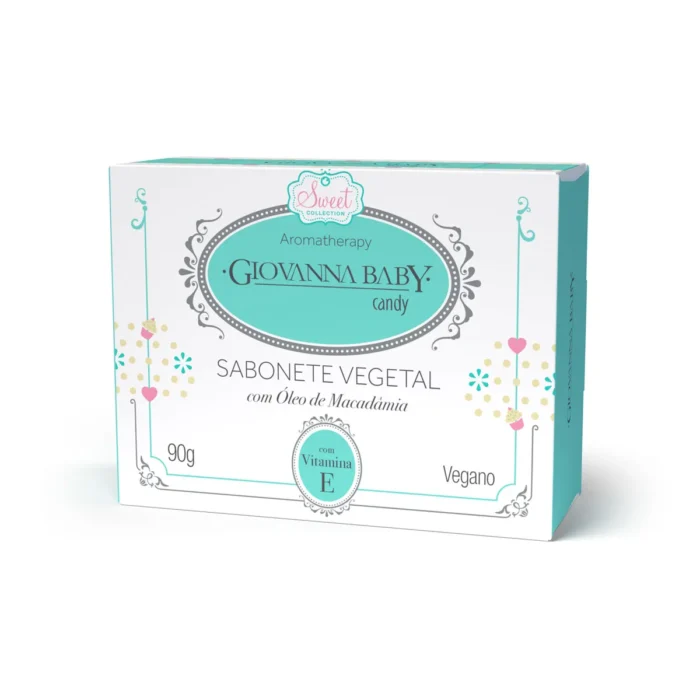 sabonete-vegetal-candy Sabonete em Barra Vegetal Candy Giovanna Baby 90G - Imagem 1