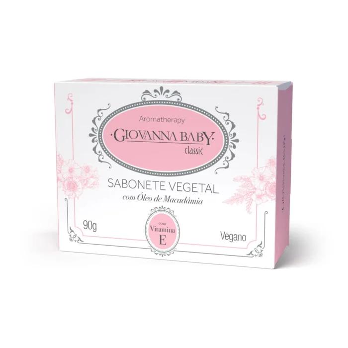 Sabonete em Barra Vegetal Classic Giovanna Baby 90G - Imagem 1