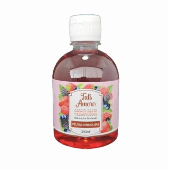 sabonete_liquido_tuti_amore_frutas_vermelhas_250ml_531_1_72201f2bd9387cd5bd6d1212ee7643ed Tutti Amore Sabonete Líquido 250ml Frutas Vermelhas - Imagem 1