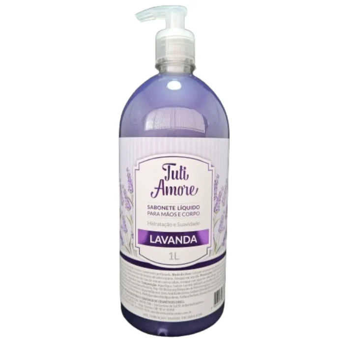 Tuti Amore Sabonete Líquido 1L Lavanda - Imagem 1
