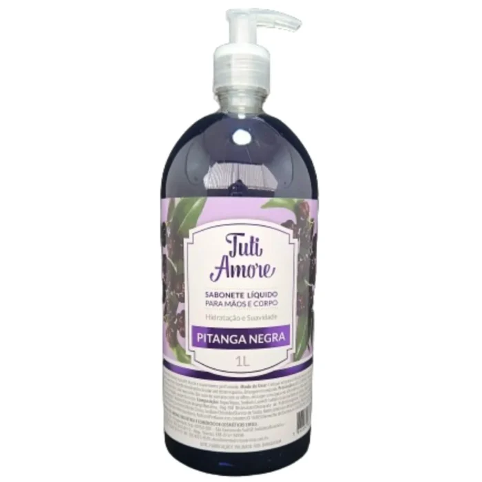 Tuti Amore Sabonete Líquido 1L Pitanga Negra - Imagem 1
